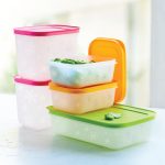 Caja de Congelación Plana de 1 Litro de Tupperware