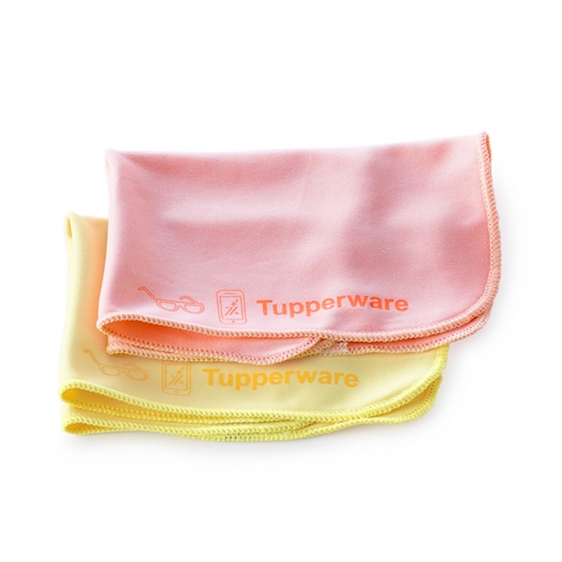 Foto del Set de 2 Paños para Gafas de Tupperware