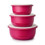 Foto del Set de Tazones Mezcladores + Tapa Multifunciones de Tupperware