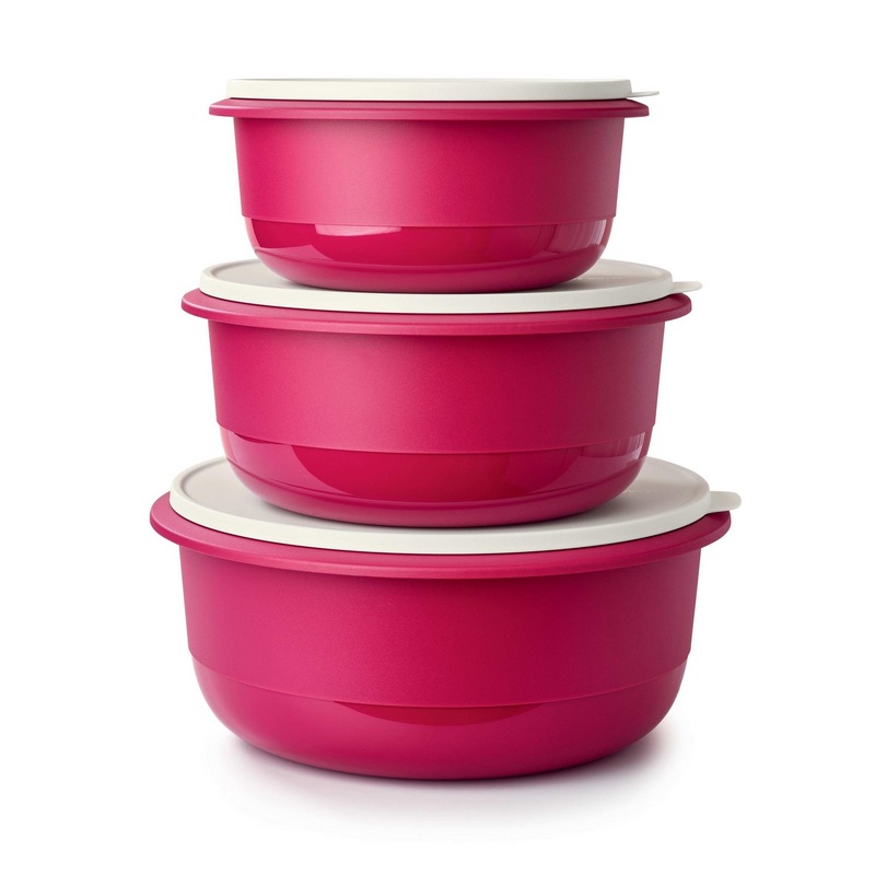 Foto del Set de Tazones Mezcladores + Tapa Multifunciones de Tupperware