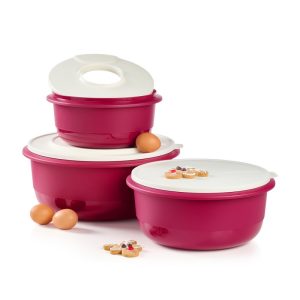 Foto del Set de Tazones Mezcladores + Tapa Multifunciones de Tupperware