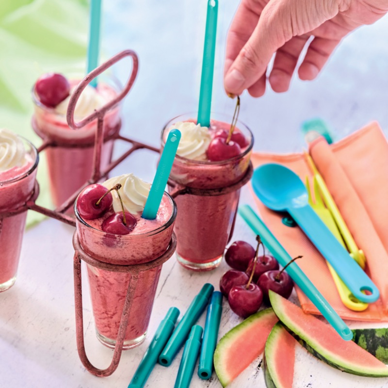 Foto de las Eco Straw de Tupperware