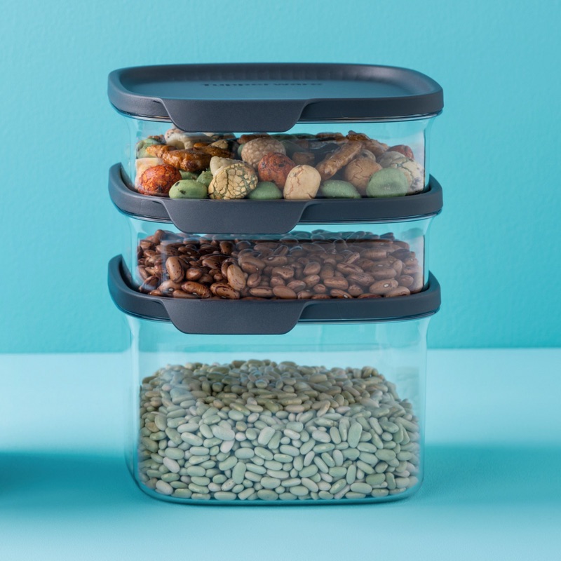 Fotos de los Ultra Clear Cuadrados de Tupperware