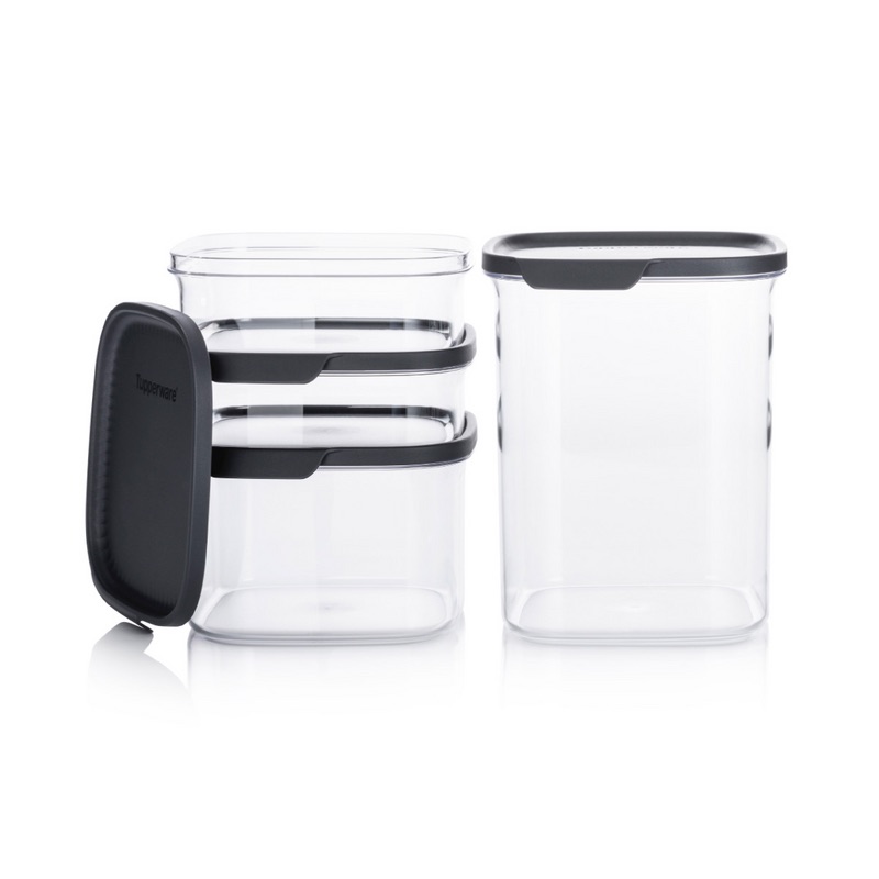 Fotos de los Ultra Clear Cuadrados de Tupperware