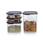 Fotos de los Ultra Clear Cuadrados de Tupperware