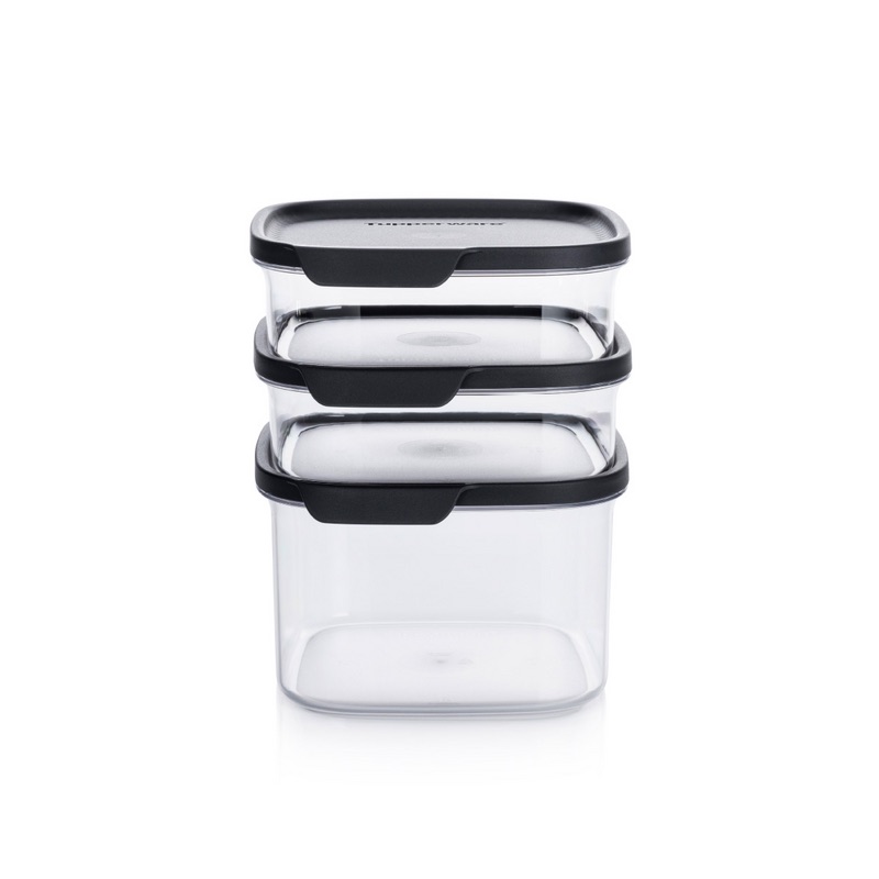 Fotos de los Ultra Clear Cuadrados de Tupperware